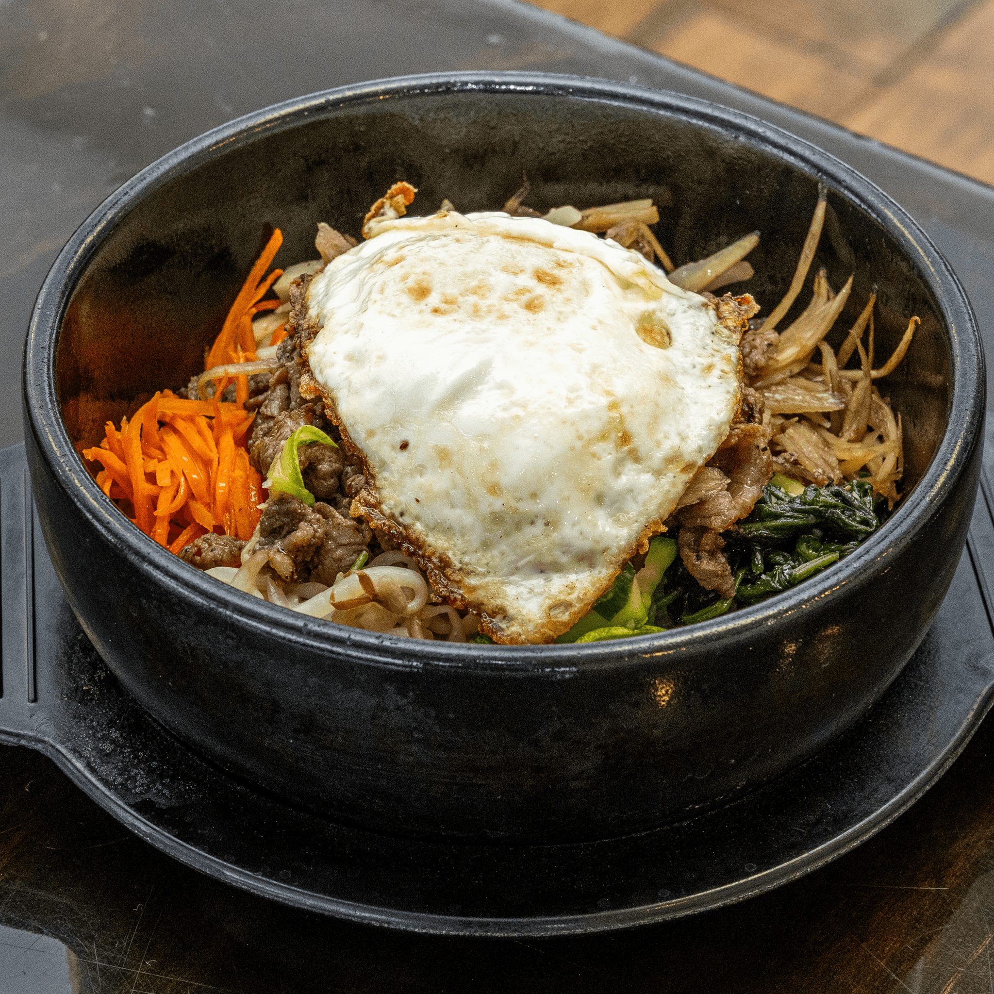 Dolsot Bibimbap (in-shop only).