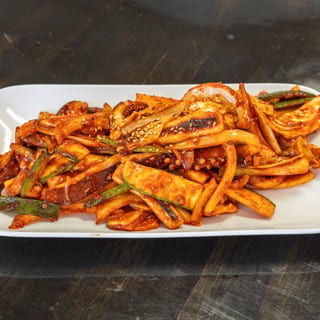 Squid Stir Fry 