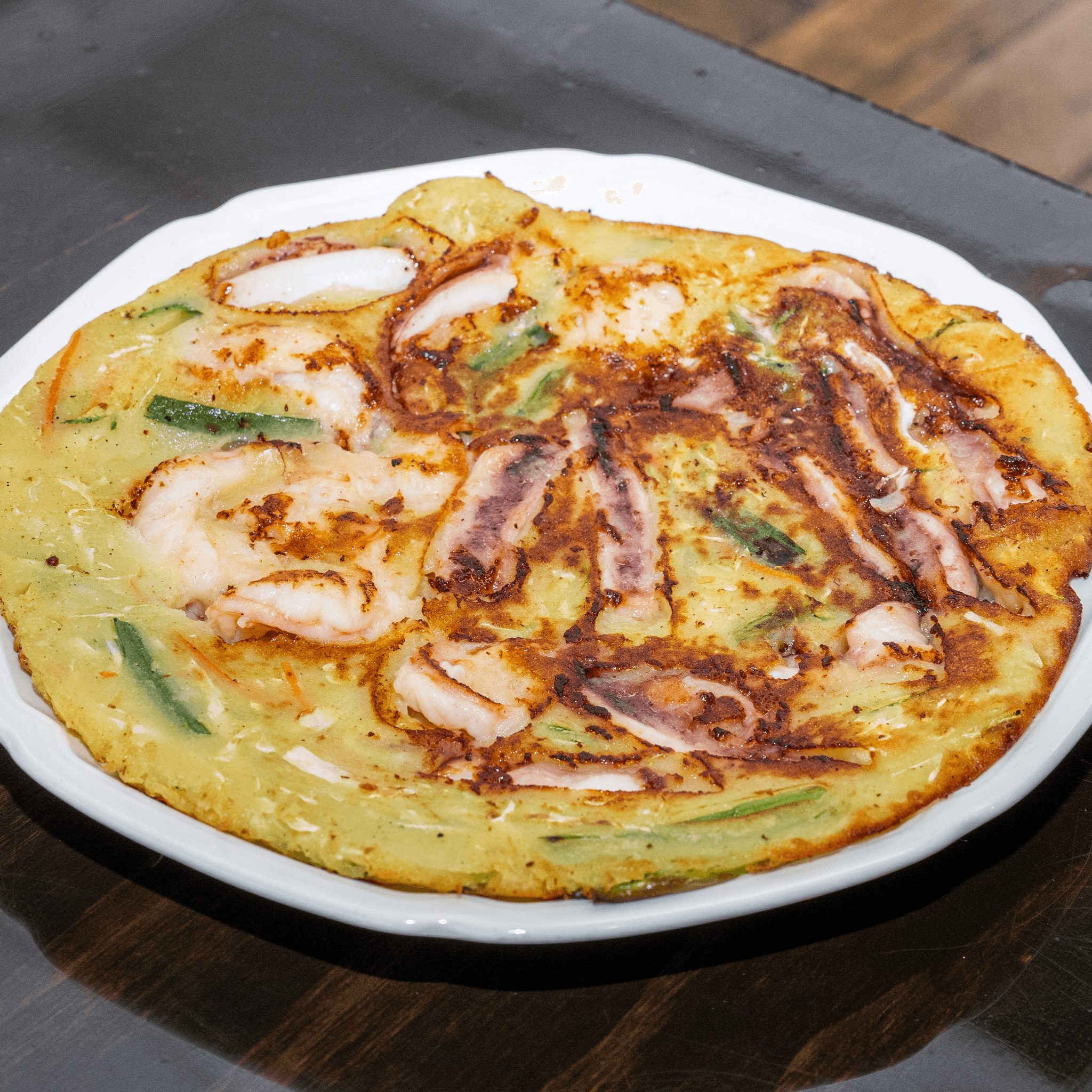 Seafood Pancake.